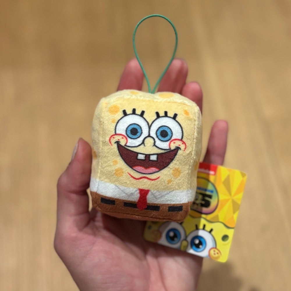 SpongeBob SquarePants Japan Exclusive Plush Keychain NWT